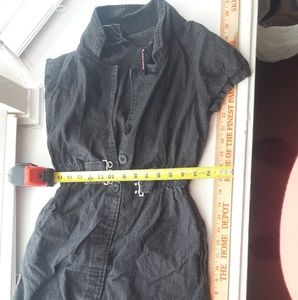 Jean like dark gray dress